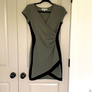 Olive green dress
